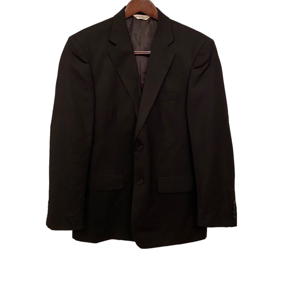 Men's Black Gerald Austin Suit (Blazer & Pants) - Picture 1 of 16
